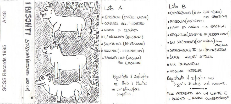 a148 i bisonti: emozioni extended version 1990 a148 i bisonti: emozioni extended version 1990